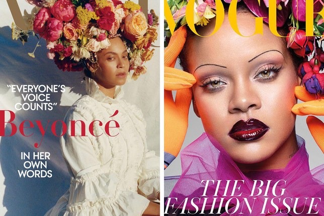 Beyoncé and Rihanna for Vogue September Issues 